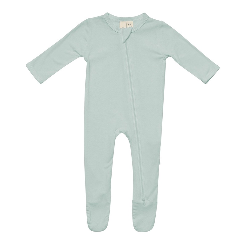 Kyte BABY Zippered Footie in Sage Preemie