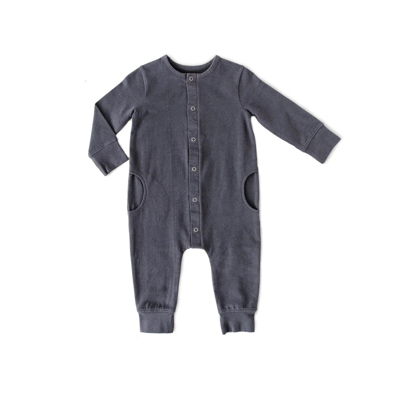 ESSENTIAL ROMPER – fountain blue 3-6m