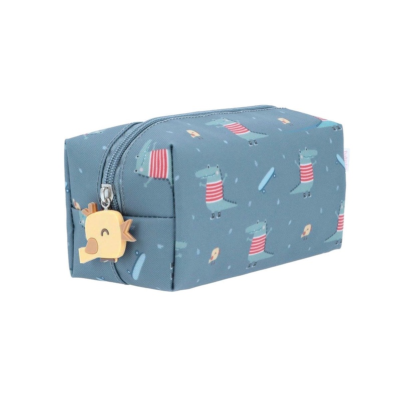PENCIL CASE – alligator & chicks