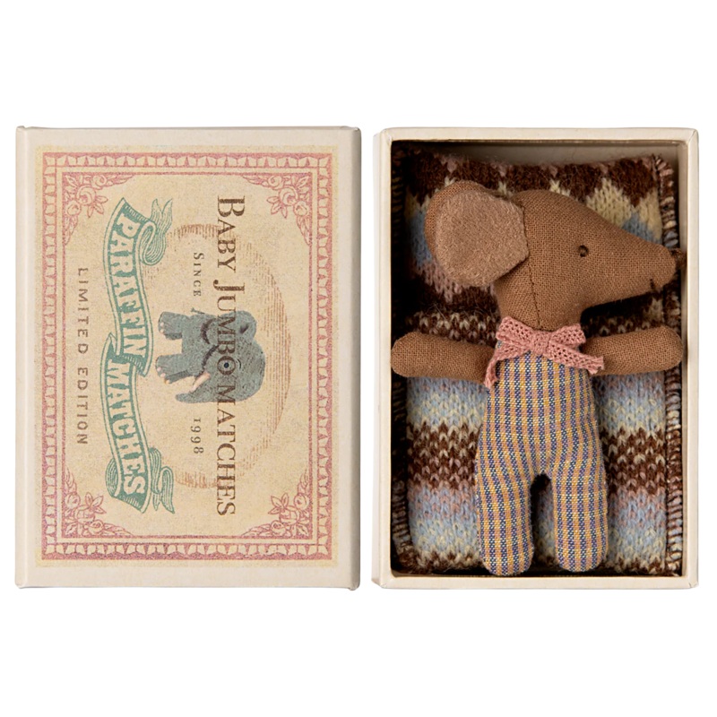 WAKEY SLEEPY MOUSE – brown/pink