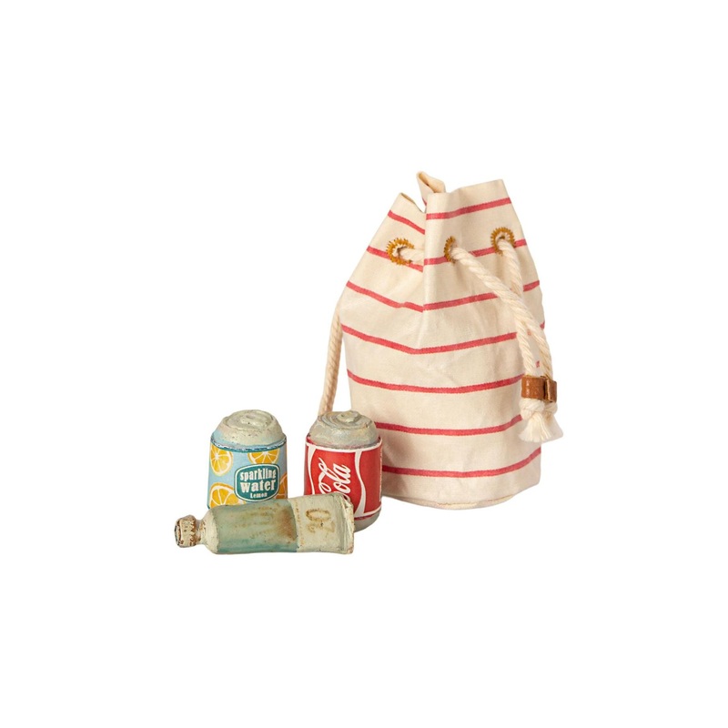 Bag with Beach Essentials