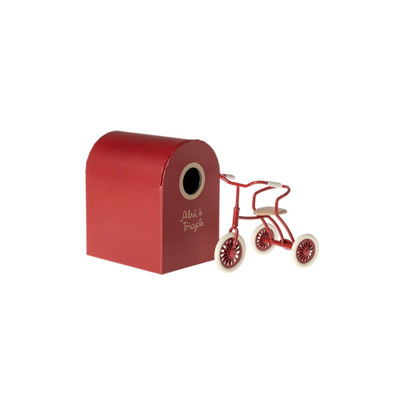 Abri a tricycle, Mouse – Red