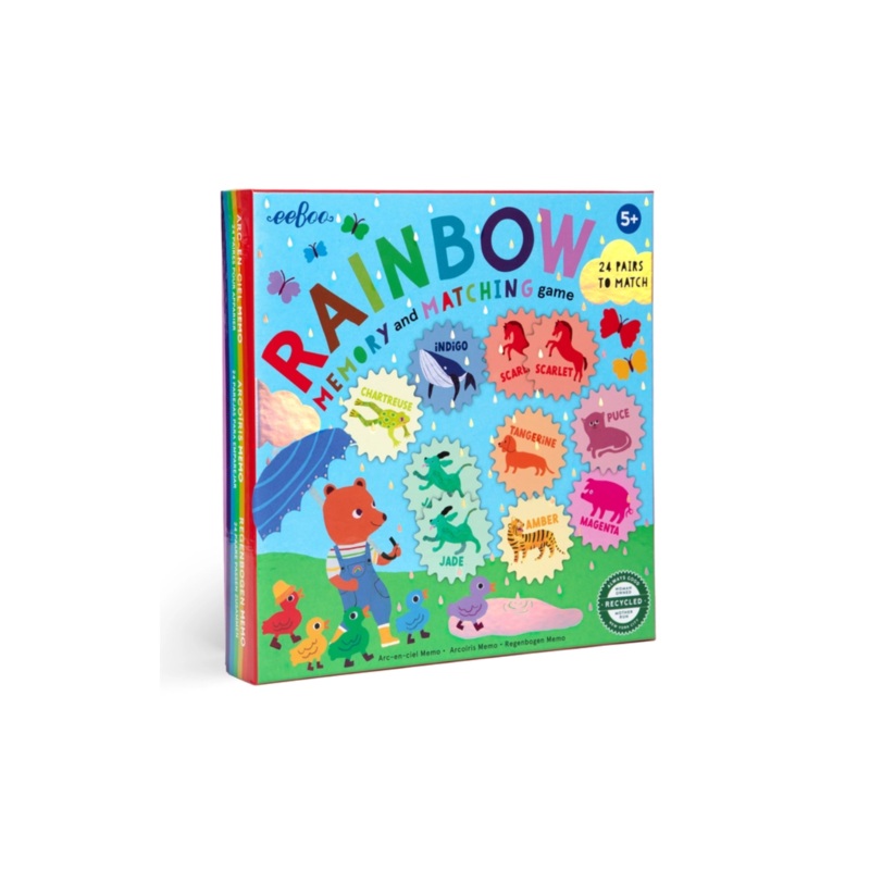 Rainbow Memory & Matching Game