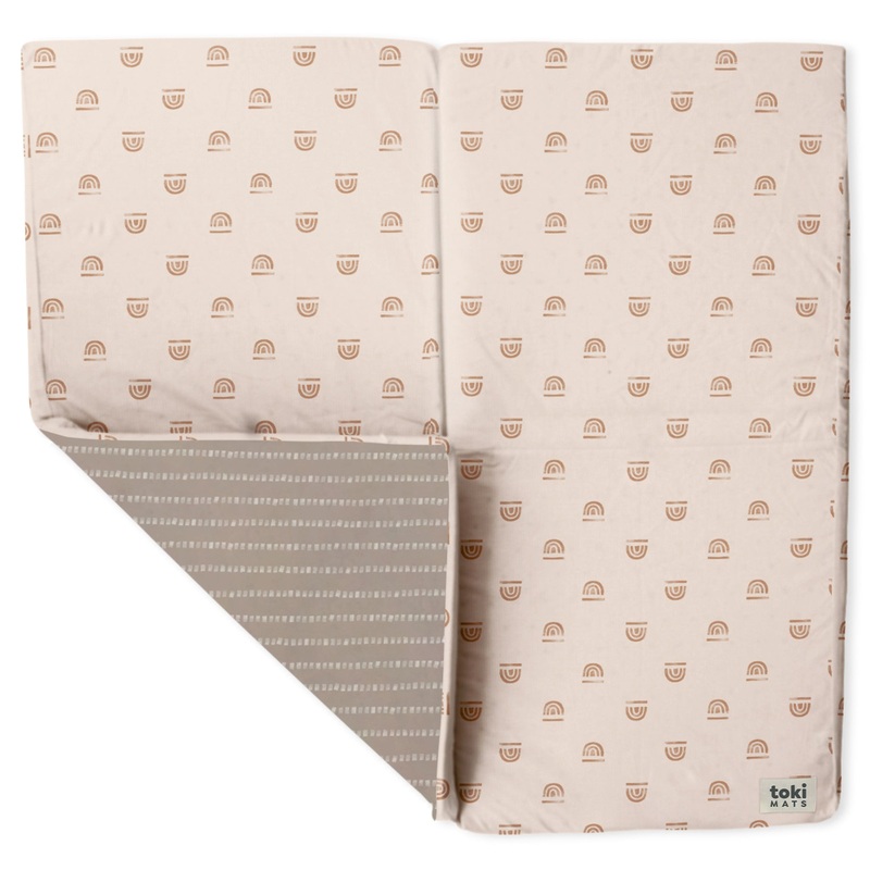 Rainbow Peach Organic Cotton Mat Standard