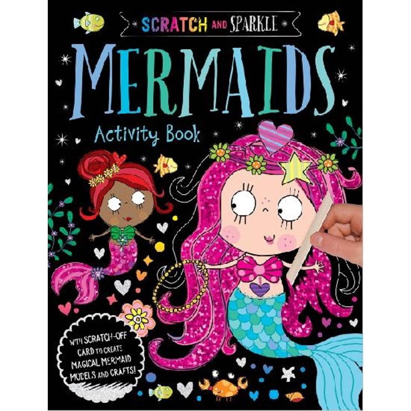 Scratch & Sparkle Mermaid Activity Book