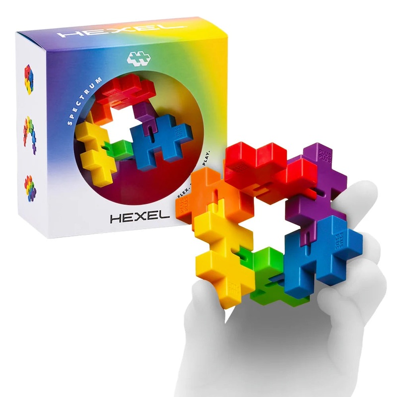 HEXEL Fidget Plus Plus Spectrum Rainbow