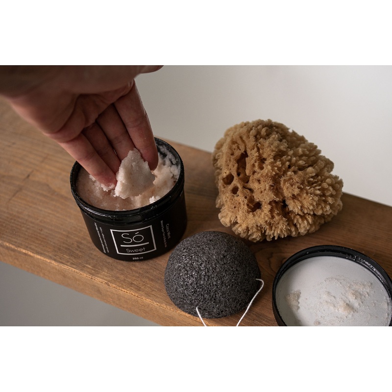 Sweet Mineral Sugar Face & Body Scrub Eucalyptus Rosemary