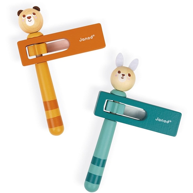 Bear or Rabbit Noisemaker Orange Bear