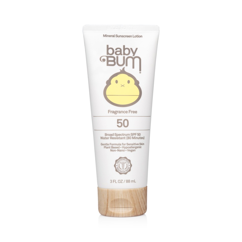 Baby Bum Mineral SPF 50 Sunscreen Lotion-Fragrance Free