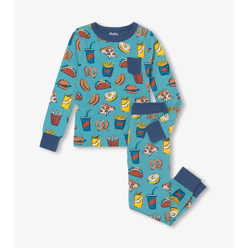 Carnival Food Bamboo Pajama Set 2