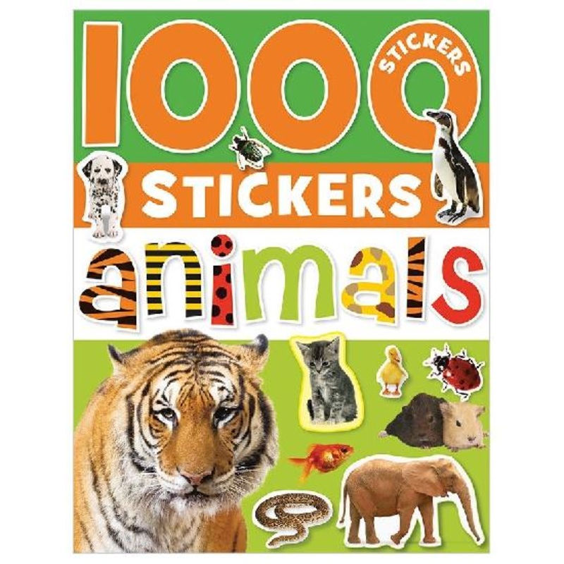 1000 Stickers – Animals Activity Book