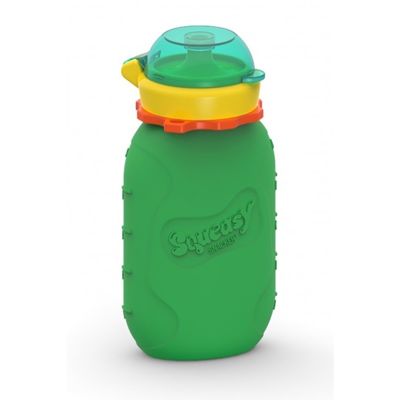 Snacker Reusable Pouch 3.5 Aqua
