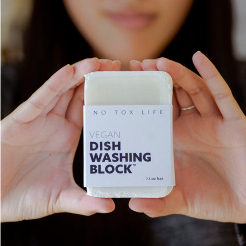 Zero Waste Dish Washing Block Bar Unscented 5.9oz