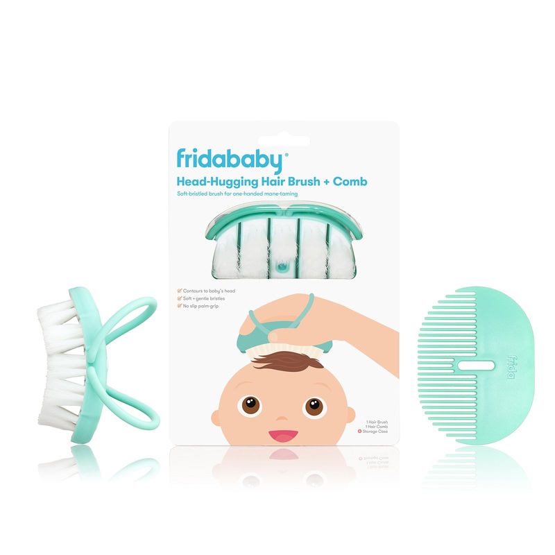 Head Hugging Hairbrush & Comb