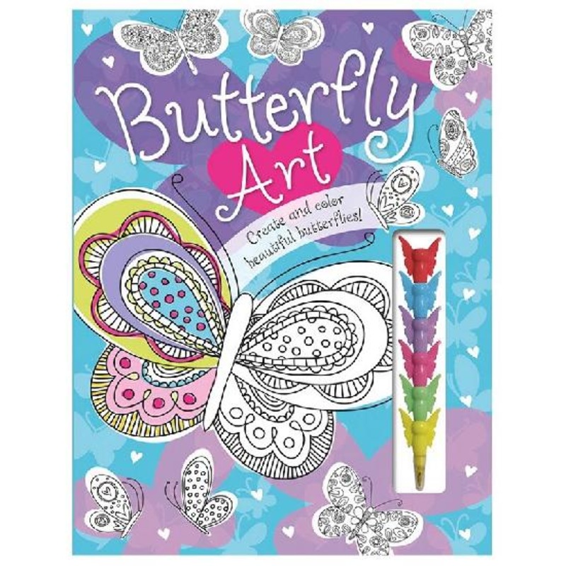 Butterfly Art Pad Activity Book