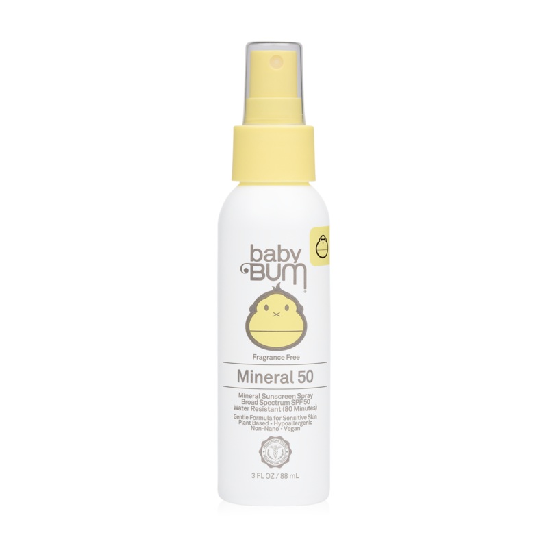 Baby Bum SPF50 Mineral Spray Sunscreen 3oz