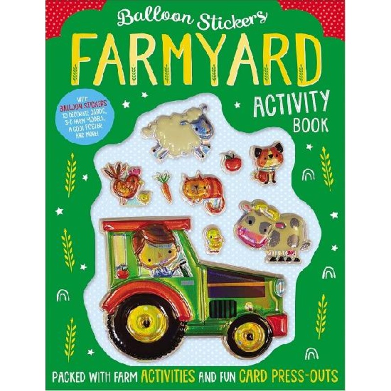 Balloon Stickers: Farmyard Activity Book