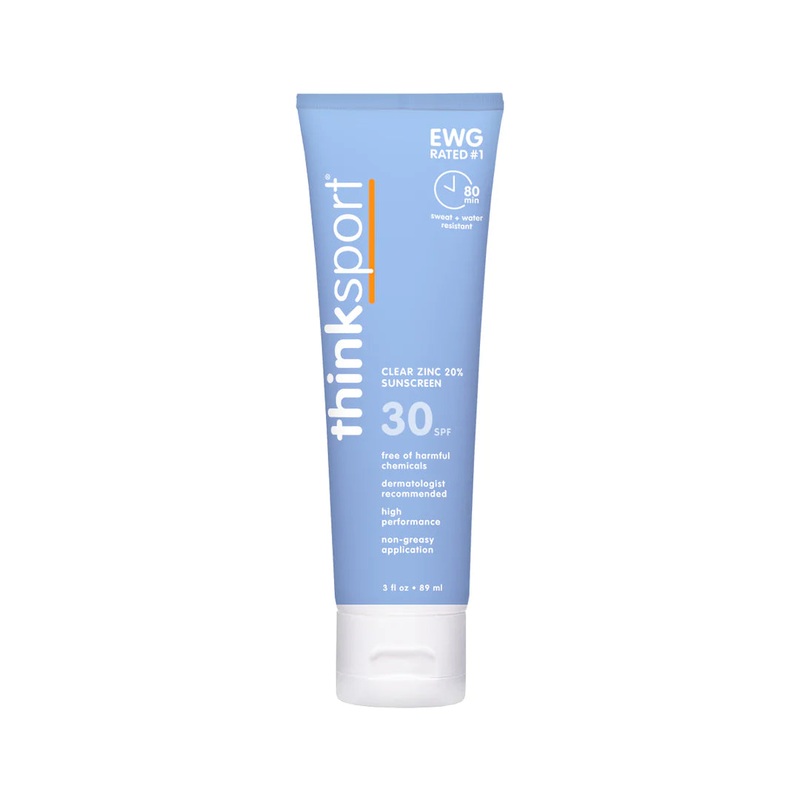 Think Clear Zinc Sunscreen SPF 30 Sport Expiry 3/25