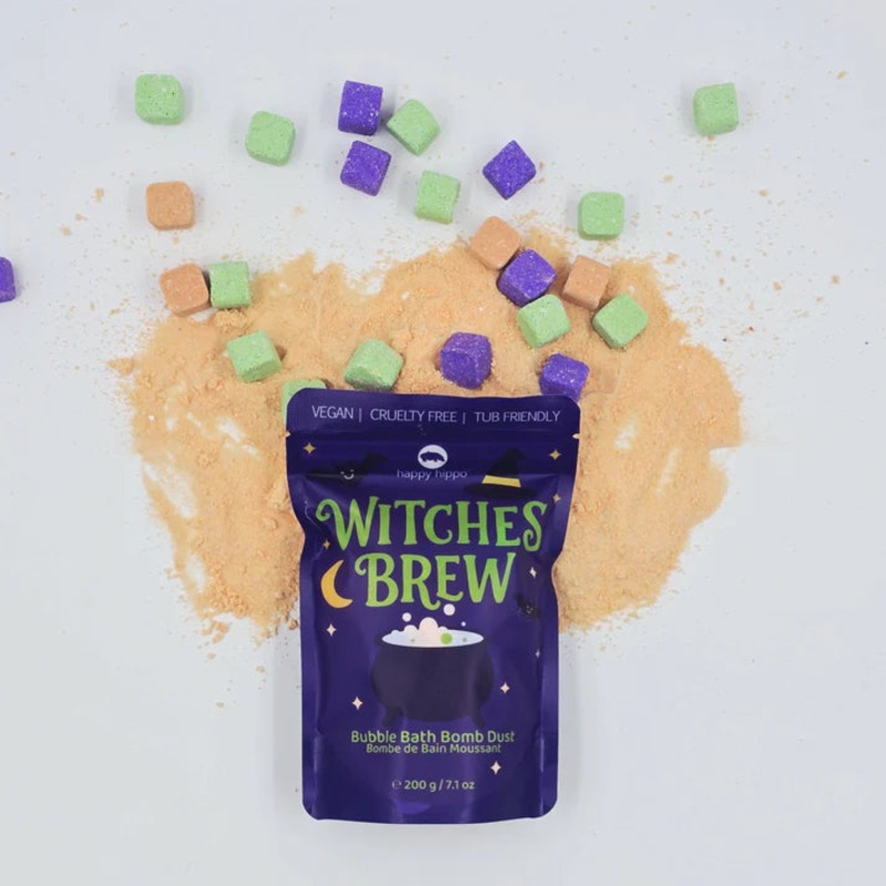 Witches Brew – Bubble Bomb Dust + Mini Bath Bombs