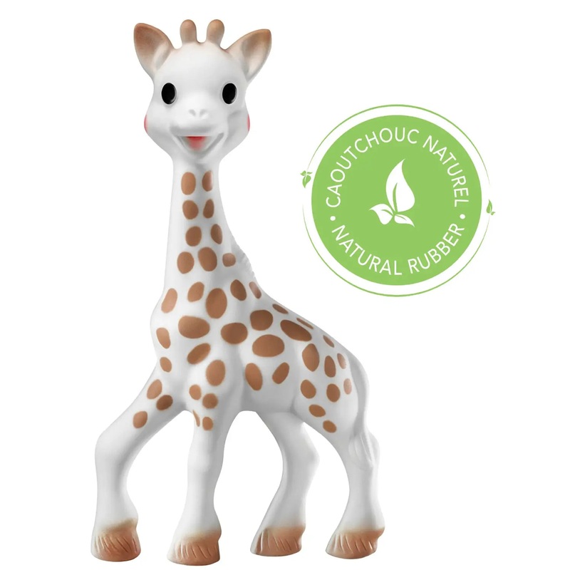 Calisson Sophie Giraffe Natural Rubber Teether