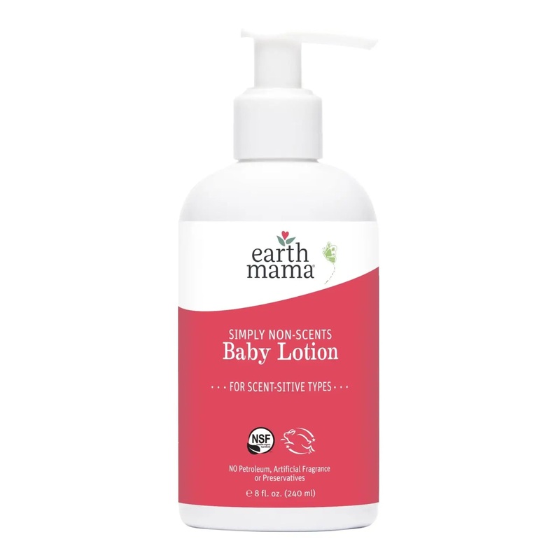 Earth Mama Organics Baby Lotion 8oz NaturalNonScent