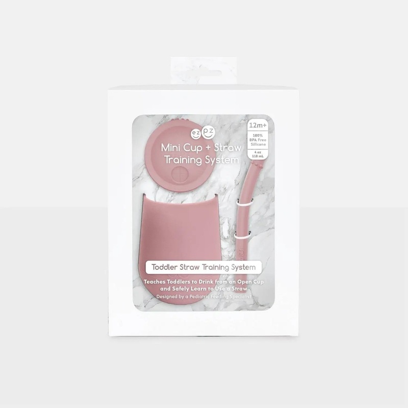 ezpz Mini Cup + Straw Training System Core Collection Blue