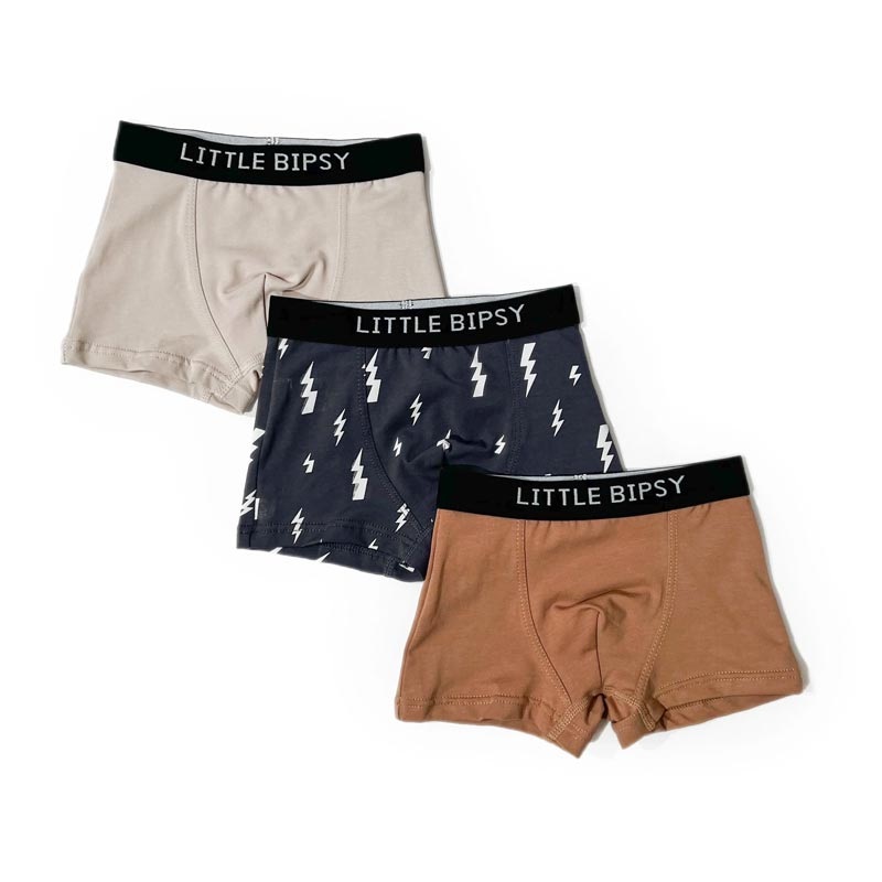 Little Bipsy Boxer Brief 3-Pack – Fall Mix (Size 1/2y) 1/2y