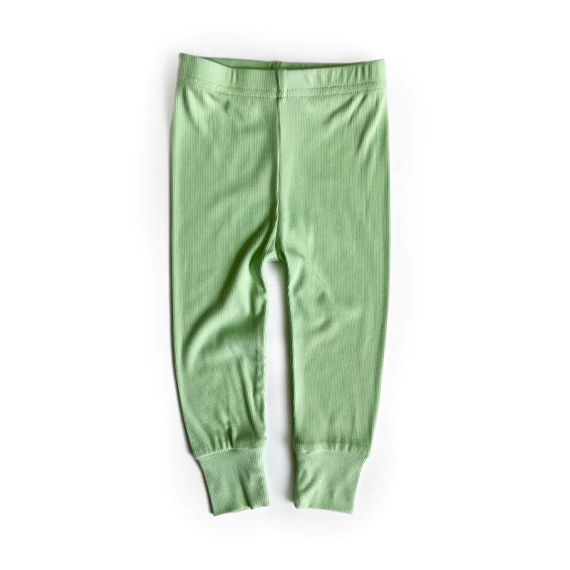 Little Bipsy Neon Ribbed Leggings – Lime (Size 12-18m) *CLEARANCE* 12-18m