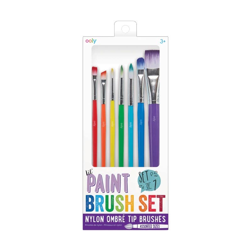 *Ooly Lil’ Paint Brush Set – Set of 7