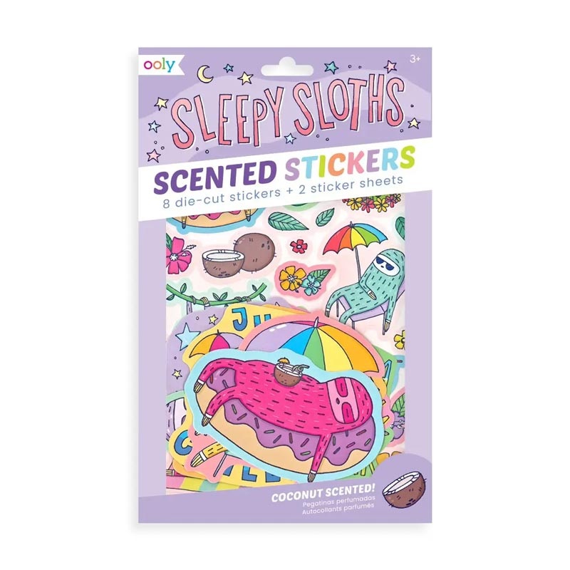 *Ooly Scented Stickers – Sleepy Sloths