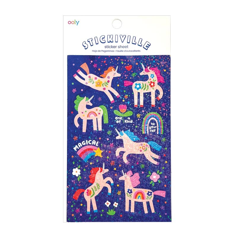 *Ooly Stickiville Stickers – Magical Unicorns