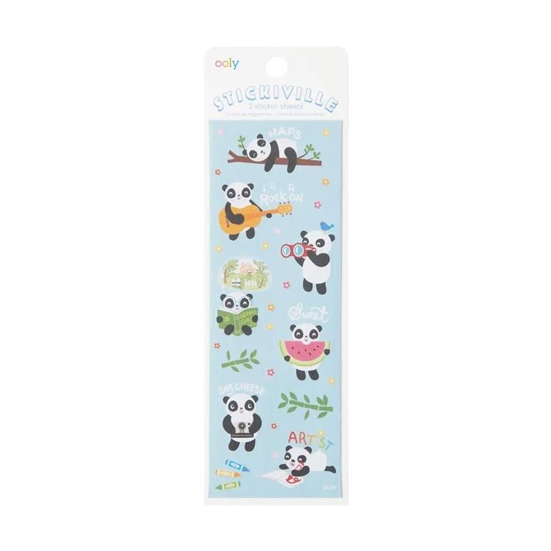 *Ooly Stickiville Stickers – Playful Pandas