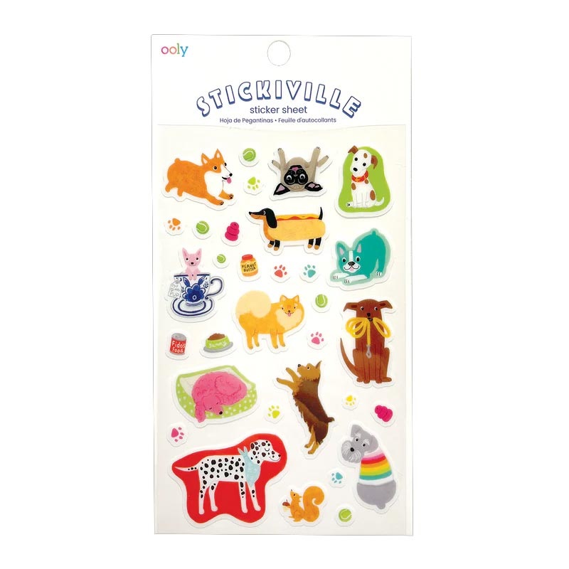 *Ooly Stickiville Stickers – Quirky Dogs