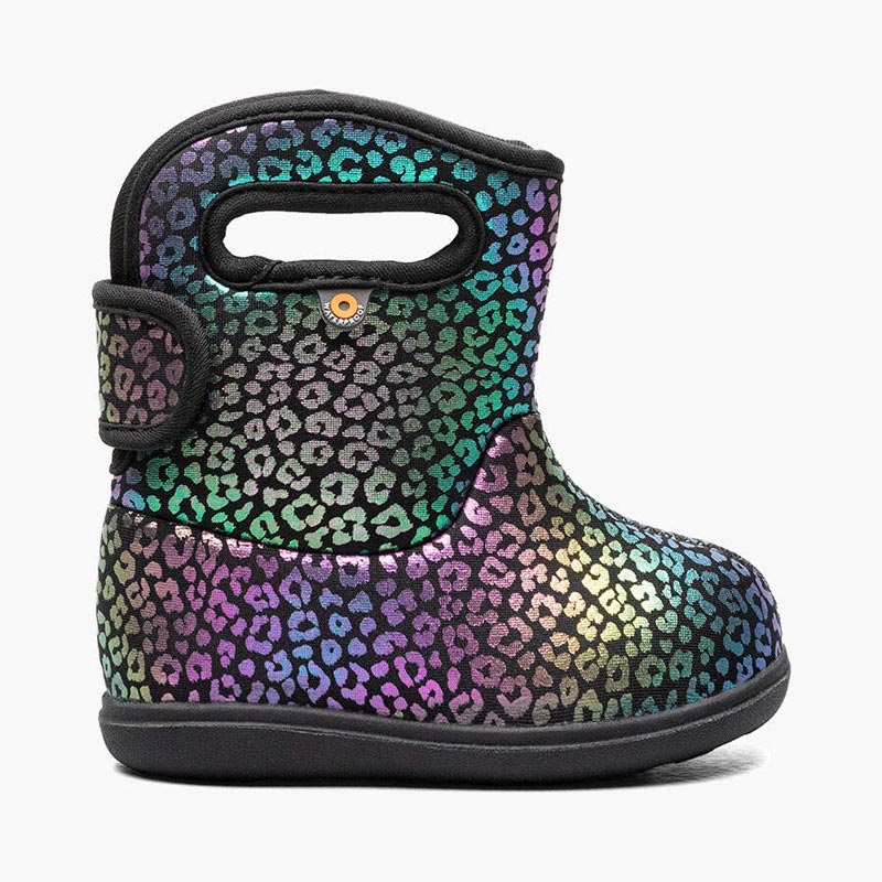 Bogs Baby Bogs II Waterproof Boots – Rainbow Leopard (Size 8) 8