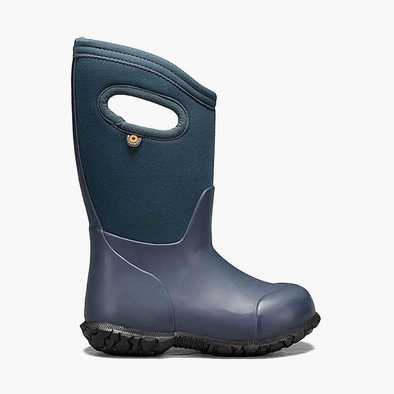 Bogs York Solid Kids’ Insulated Rain Boots – Navy (Size 8) 8