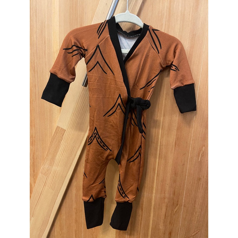 Gro by Zo Wrap Romper – Boho Mountain 0-3m