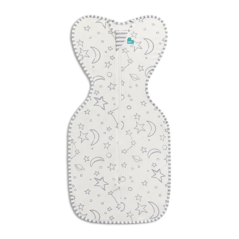 Love to Dream Swaddle UP Silky-Lux Bamboo 1.0 Tog – Cream Newborn (5-8.5lbs)
