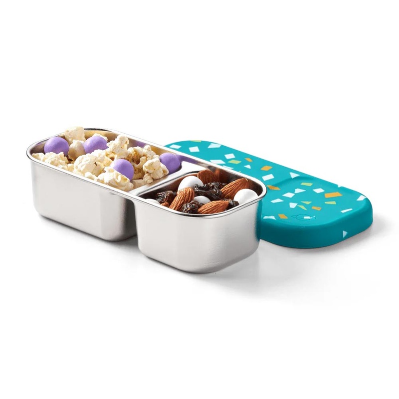 *PlanetBox Day Tripper Snack Container Lagoon Terrazzo
