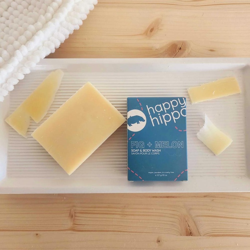 *Happy Hippo Natural Bar Soap – Fig & Melon
