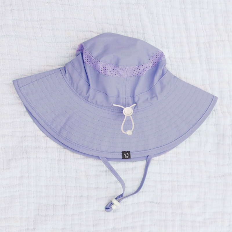 Honeysuckle Swim Co. Bucket Sunhat – Soft Purple Small (3m-1y)