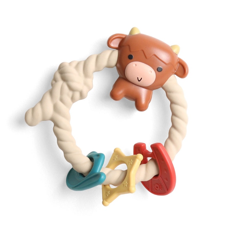 *Itzy Ritzy Rattle – Highland Cow