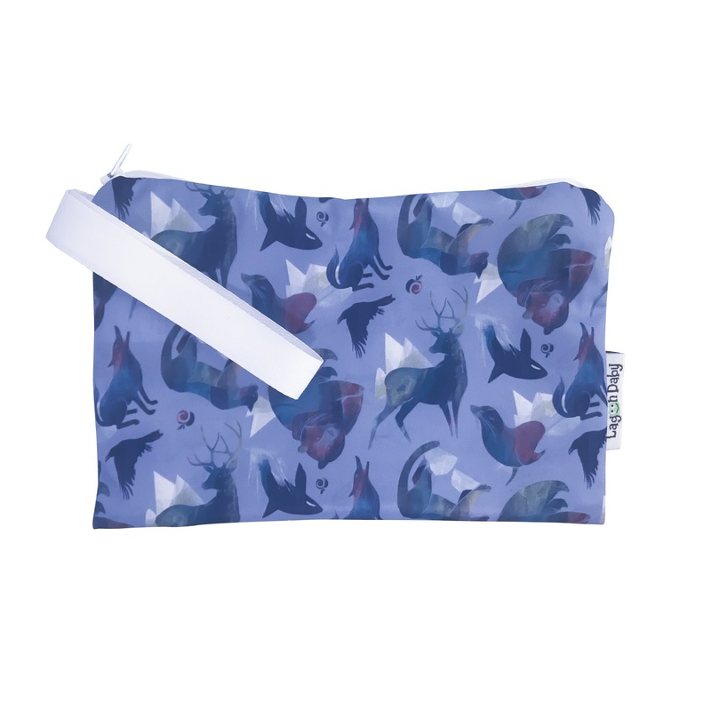 *AppleCheeks MiniZip Storage Sac – Sea to Sky *CLEARANCE – No Warranty*