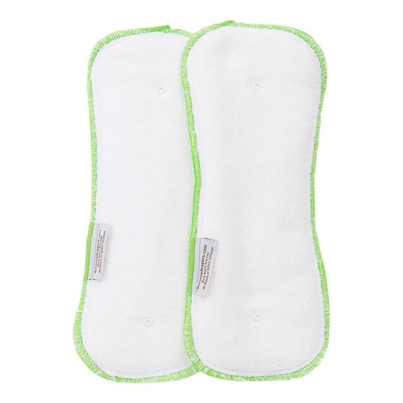 Buttons Microfiber Nighttime Doublers – 2 Pack Small (9-20lbs)