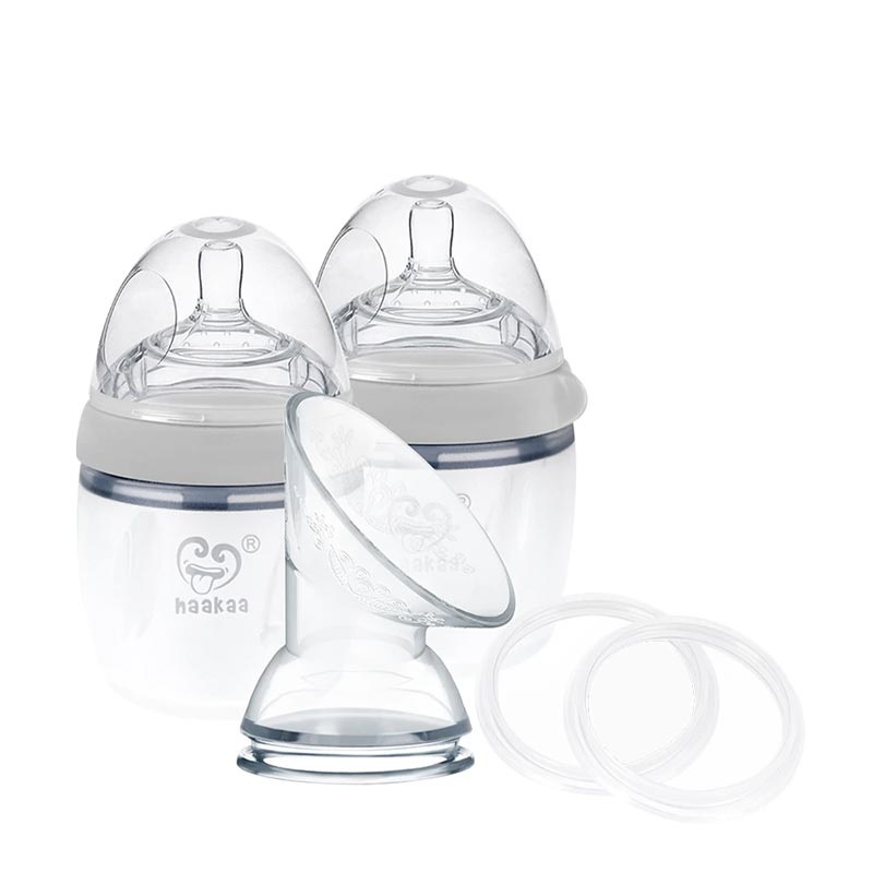 *Haakaa Generation 3 Silicone Pump and Bottle Pack