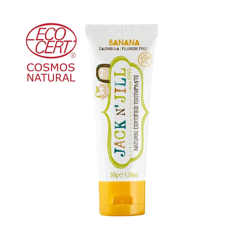 *Jack N’ Jill Calendula Natural Toothpaste Banana