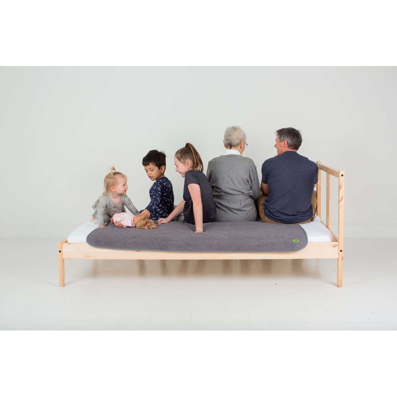 *PeapodMats Waterproof Bedwetting Mat – 3 x 5 Dove Grey