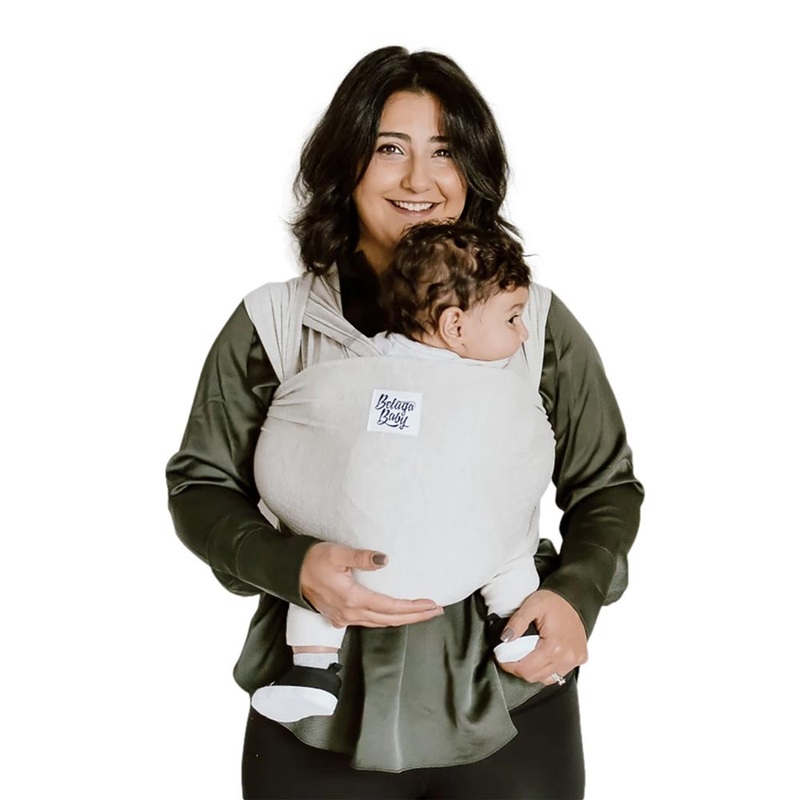 *Beluga Baby Wrap Light Grey Heather – The Rachel
