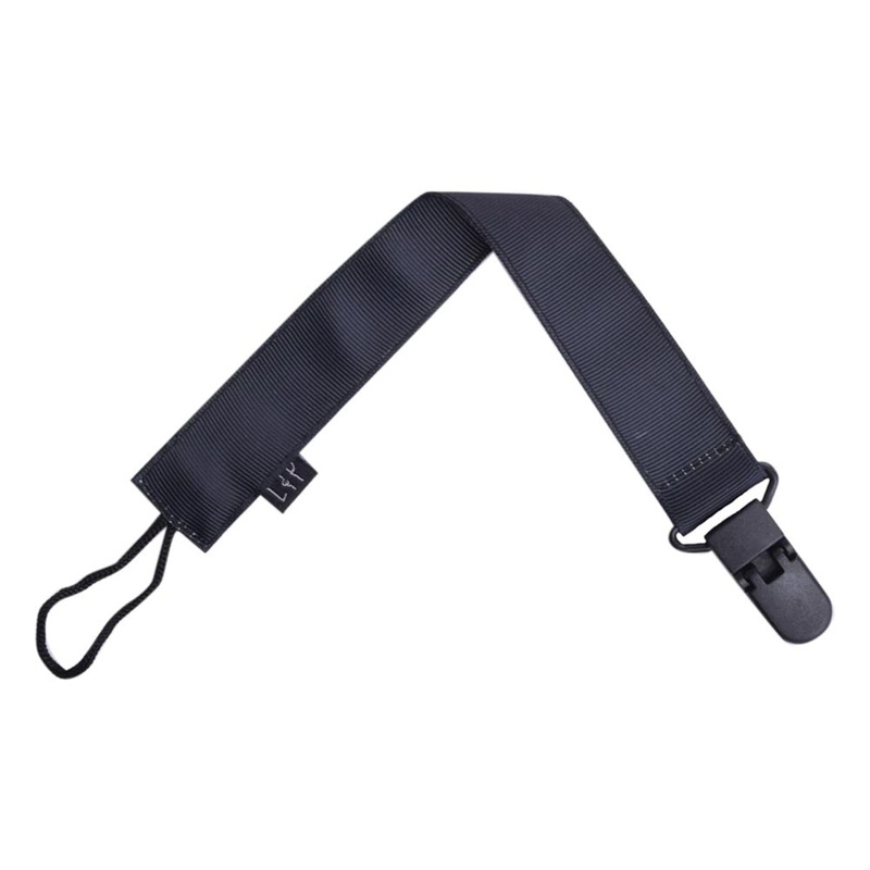 *L&P Fashion Pacifier Clip Black