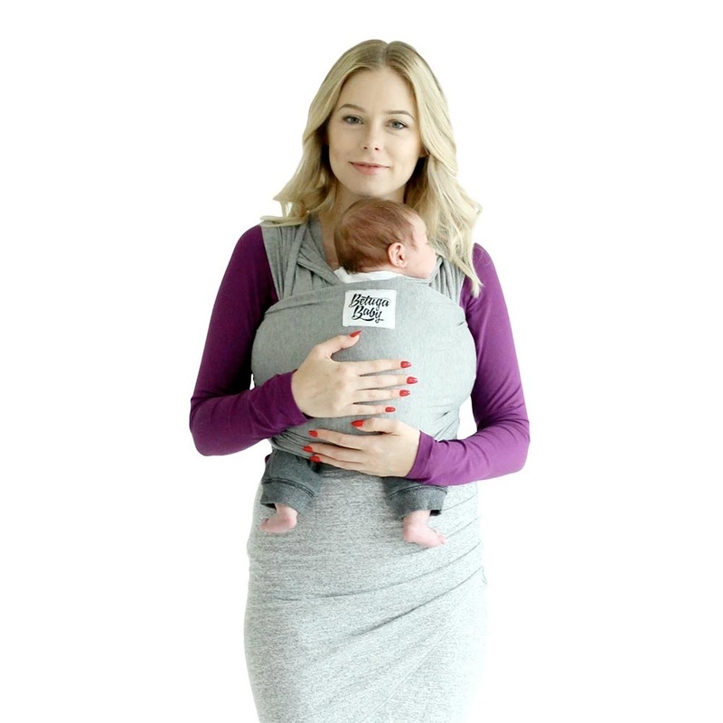 *Beluga Baby Wrap Charcoal Grey Heather – The McKenzie