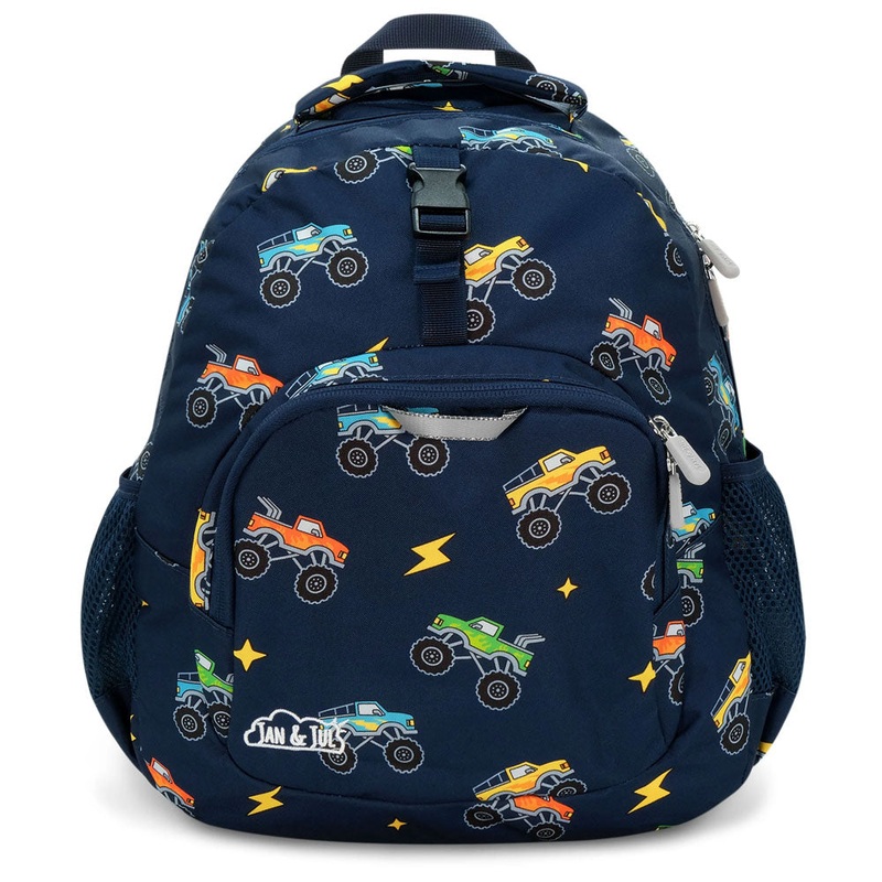Jan & Jul Kids Backpack – Big Trucks